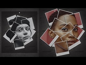 Polaroid Collage Effect - Photoshop Tutorial