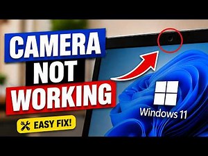 How to Fix Camera Not Working in Windows 11 & 10