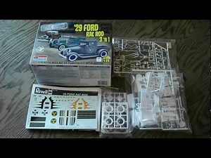 #33 - 1/25 Revell 1929 Ford Rat Rod 3 'n 1 Review