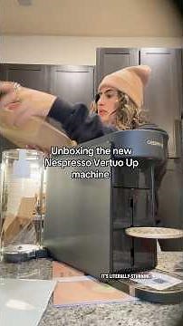 Unboxing the NEW Nespresso Vertuo Up Machine!!!! #nespresso