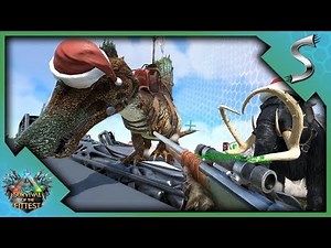 GIGANTOPITHECUS WRECKS FACE! SOLO VICTORY! - Ark: Survival of the Fittest [SOTF Gameplay]
