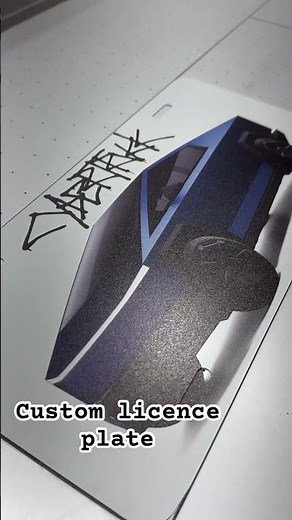 We make custom license plate frames with any design. Share your image or text, and we'll create it