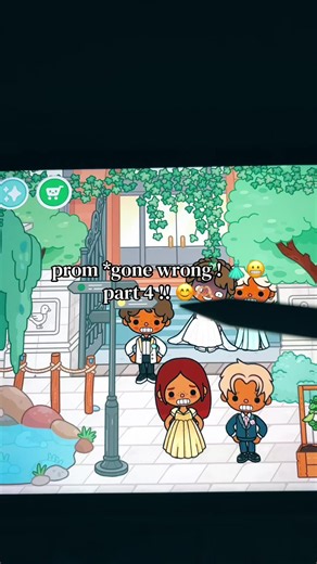 :: prom ! *gone wrong 😬👗 part 4 !! 😊🫶🏼 || #tocaboca #tocabocalifeworld #fyp #viral #roleplay