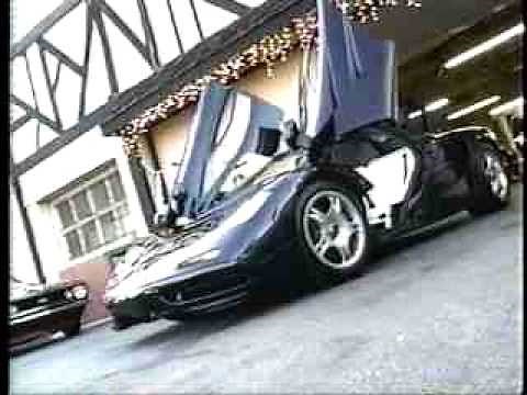 Wyclef Jean and his partial car collection - Mclaren F1!!