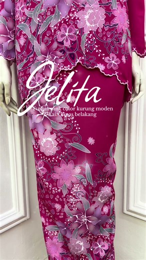 New Fushia Pink Kurung for 2026 - Shop Now!