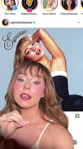 Sabrina Carpenter Makeup Tutorial with Ib: @cgonzalezbeauty