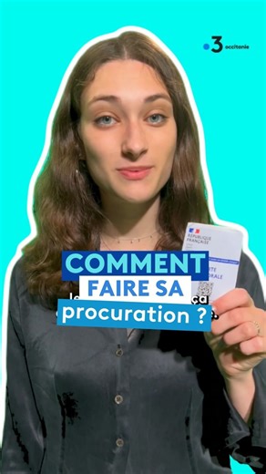 2.3K views · 4 comments | Comment faire sa procuration ? ️ À la suite des résultats des élections européennes, le Président Macron a annoncé dissoudre l’Assemblée nationale. De nouvelles élections législatives auront lieu le 30 juin et 7 juillet 2024. Mais comment faire une procuration ? Apolline Riou vous répond. #elections #legislative #electionslegislative #députés #politique #assembleenationale #macron #occitanie | France 3 Occitanie | Facebook