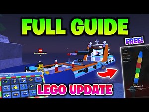 How to Complete Lego Update in Fisch Roblox! (All Fish Location)