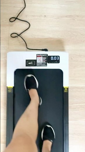 SupeRun Walking Pad, Under Desk Treadmill, Quiet Walking Jogging Office Home Use, White #health