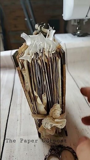 Junk Journals are fun to Make! You can do this! The Paper Outpost :)