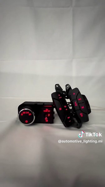 2007-2013 GM LED Interior Switches available in all colors. #gmt800 #silverado #chevy #gmc #tahoe