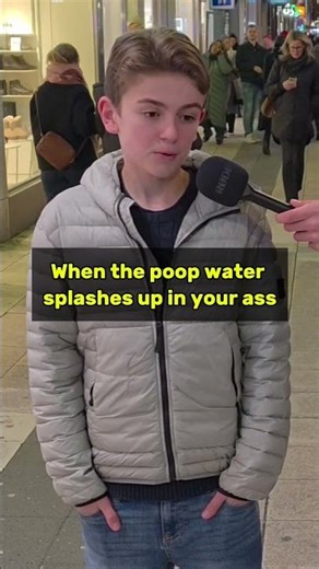 ”Poop water splash😂” #foryou #interview #fyp #viral #fypシ #usa #uk