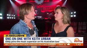 EXCLUSIVE: Edwina Bartholomew joined Australian music superstar Keith Urban on his Graffiti U World Tour which has finally arrived in Australia! 👏🏻 | Sunrise