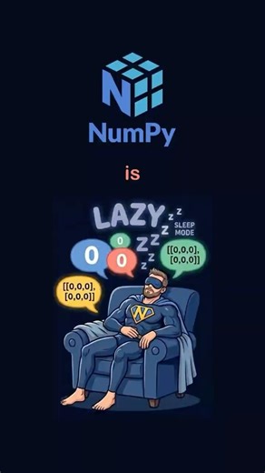 NumPy’s Lazy Secret: Reverse Arrays Without Moving Data 🤯
