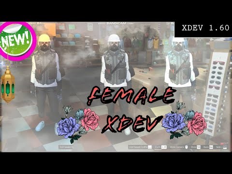 GTA V Online 1.60 || *XDEV OUTFIT EDITOR* || 10 FEMALE MODDED OUTFITS USING XDEV || +Showcase PC ||