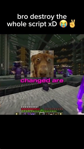 bro destroy the whole script xD 😭✌ unstable smp #shorts #memes
