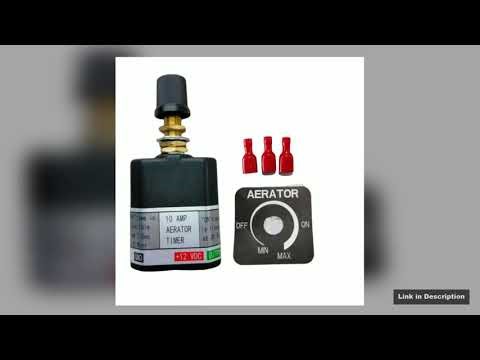 Boat Livewell Marine Aerator Timer Switch With Adjustable 12V 10A Boat Accessories Marine New 2025