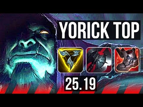 YORICK vs WARWICK (TOP) | 1300+ games | EUW Diamond | 25.19