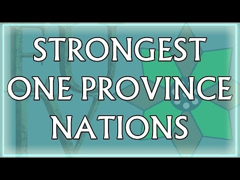 Top 10 Strongest One Province Nations in EU4