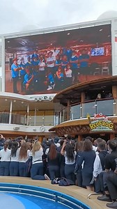 Carnival Jubilee Cruise lido deck activity. Video by Austin Christian Salgado Diaz. Part 2 of 2. | CCL MIAMI BLOG