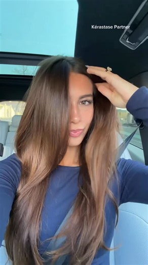 Halle Simons on Instagram: "Come with me to get a @kerastase_official personalized Fusio Dose hair treatment!! My hair has never been so happy! #kerastasepartner #kerastaseusa #myfusioformula"