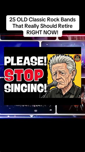 25 OLD Classic Rock Bands That Really Should Retire RIGHT NOW!#70srock #rock #classicrock #rockhistory #rockband4