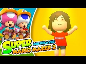 ¡Duelo de novios! - Super Mario Maker 2 (Multijugador) DSimphony y Naishys