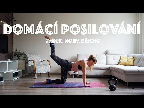 20 minut | domácí posilování | nohy, břicho, zadek
