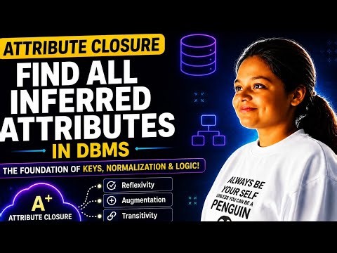 Attribute Clouser louser in FDs | DBMS 