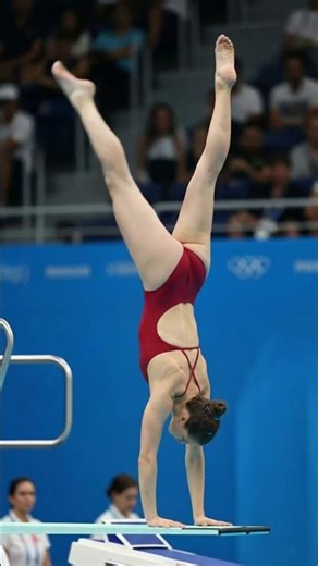 How would you rate her? #competition #sports#diving #beauty