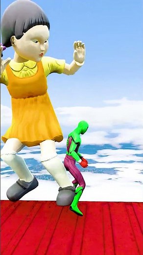 GTA 5 Epic Water Ragdolls | Spider-Man Jumps / Fails ep.18181 #shorts