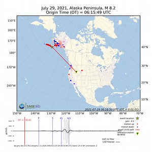 45K views · 547 reactions | Watch the waves from the M8.2 Alaska...
