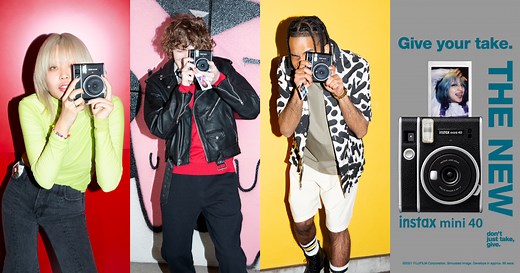 一次成像相机instax mini 40 | FUJIFILM