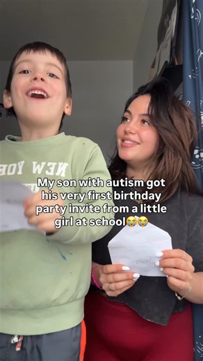 Mommas Gang Inc on Instagram: "This is so big🥺 special needs parents will understand how BIG this moment is 🥹 it’s not just a birthday invite he was included🥹. #autismparents #autismawareness #autismmom #specialneedsmom #canadianmom"