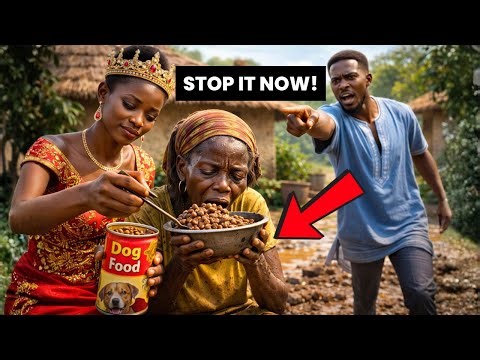 His Queen Feeds His Mother Dog Food, What He Did Next Is Shocking..