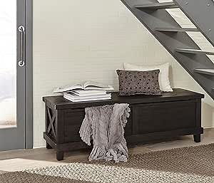 Modus Furniture Yosemite Blanket Box, Cafe