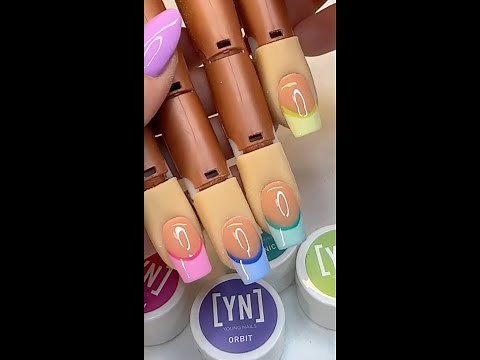Learn Beginner Nail Education | Cute 2 Tone French Tip Nail Design