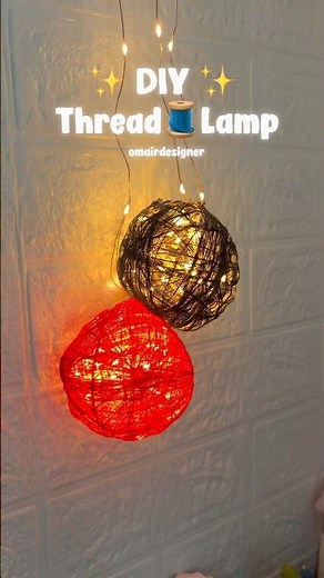 DIY Balloon Lamp | Diwali Lamp 🌼✨