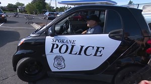 City Cable 5 takes you for a ride in Lt. Rich Meyer's privately owned replica police car. 🚓 #spdemojicar | City of Spokane Police Department