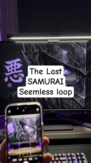 Upgrade your setup gaming to this anime black and white wallpaper 4K #anime #livewallpaper