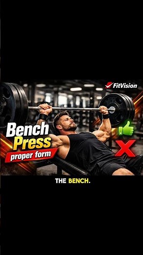 Bench Press Proper Form.