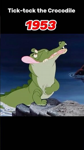 Evolution of Tick-tock the Crocodile #shorts #evolution