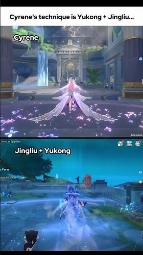 Cyrene's Technique is Yukong + Jingliu!