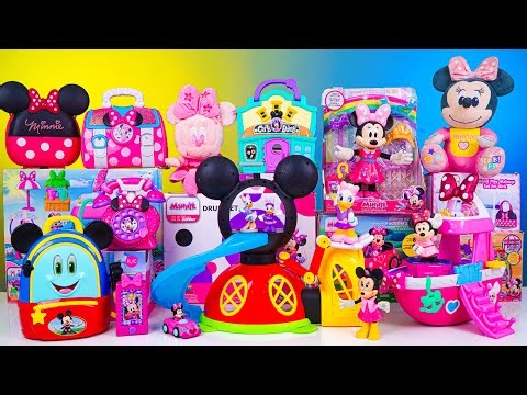Satisfying with Unboxing Disney Junior Minnie Mouse Clubhouse Playset | Review Toys ASMR