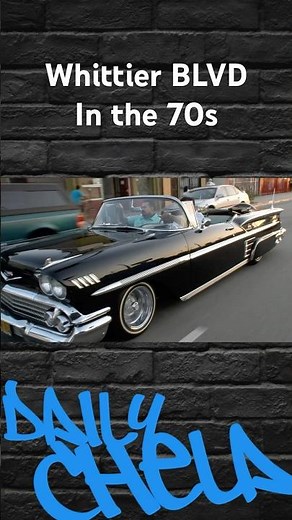 Cruising Whittier BLVD in the 70s #lowrider #customcars #automobile #documentary #california