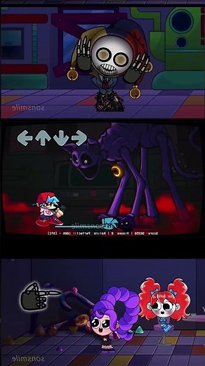 Battle of FNF: Prototype & Catnap in Poppy Playtime Chapter 5 Mod - Mobile Gameplay! #fnf #fnfand...