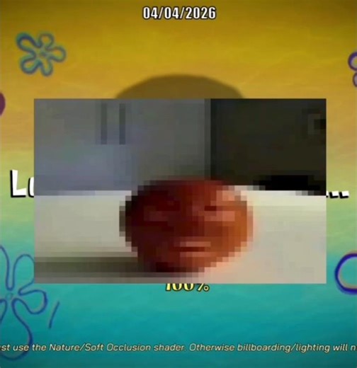 An orange on the loading screen | AI Sponge Rehydrated Short | #aisponge #loadingscreen #orange