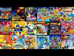 The Evolution of DIGIMON Games (1998-2025) | 54 GAMES "UPDATED"