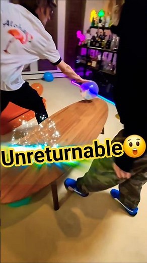 Bonkers 💥 The best shots have no return🏓