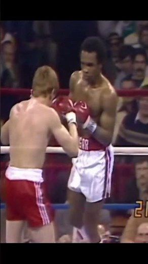 Sugar Ray Leonard 🥊 Brutal Combinations vs Dave "Boy" Green 🔥 #Boxing #Shorts